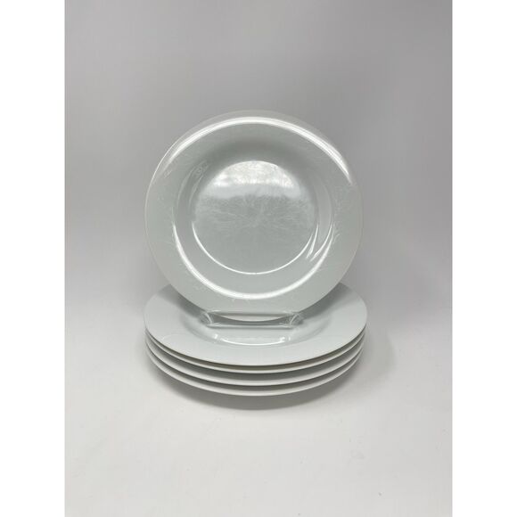 Pottery Barn PB White Porcelain Salad Plate 8.25” Diameter Japan - Picture 6 of 6